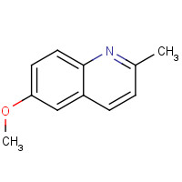 1078-28-0 6-Methoxyquinaldine chemical structure