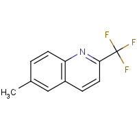1860-47-5 6-METHYL-2-(TRIFLUOROMETHYL)QUINOLINE chemical structure