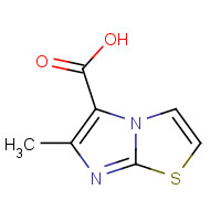 77628-51-4 6-METHYLIMIDAZO[2,1-B][1,3]THIAZOLE-5-CARBOXYLIC ACID chemical structure
