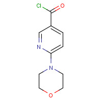 313350-36-6 6-MORPHOLINONICOTINOYL CHLORIDE chemical structure