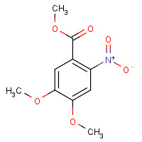 26791-93-5 Methyl 4,5-dimethoxy-2-nitrobenzoate chemical structure