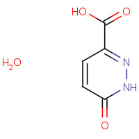 306934-80-5 6-OXO-1,6-DIHYDROPYRIDAZINE-3-CARBOXYLIC ACID MONOHYDRATE chemical structure