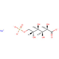 53411-70-4 6-PHOSPHOGLUCONIC ACID TRISODIUM SALT chemical structure