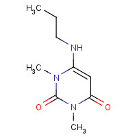 5770-45-6 6-PROPYLAMINO-1,3-DIMETHYLURACIL chemical structure