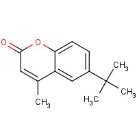 17874-32-7 6-TERT-BUTYL-4-METHYLCOUMARIN chemical structure