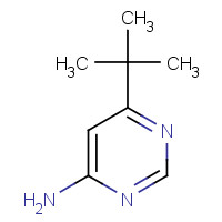 3435-27-6 4-AMINO-6-TERT-BUTYLPYRIMIDINE chemical structure
