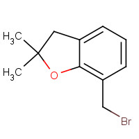 180004-53-9 7-(BROMOMETHYL)-2,2-DIMETHYL-2,3-DIHYDRO-1-BENZOFURAN chemical structure