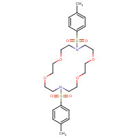 52601-78-2 7,16-bis[(4-Methylphenyl)sulfonyl]-1,4,10,13-tetraoxa-7,16-diazacyclooctadecane chemical structure