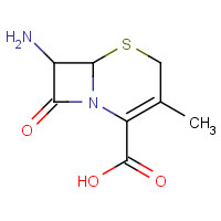 26395-99-3 7-Aminodesacetoxycephalosporanic acid chemical structure