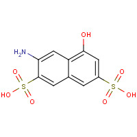 90-40-4 8-Hydroxy-2-naphthylamine-3,6-disulfonic acid chemical structure