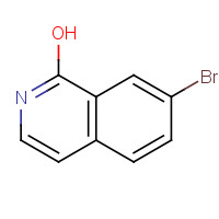 223671-15-6 7-BROMO-1-HYDROXYISOQUINOLINE chemical structure