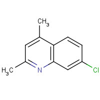 88499-96-1 7-CHLORO-2,4-DIMETHYLQUINOLINE chemical structure
