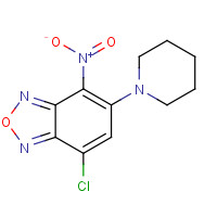 257932-07-3 7-CHLORO-4-NITRO-5-PIPERIDINO-2,1,3-BENZOXADIAZOLE chemical structure