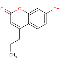 19225-02-6 7-HYDROXY-4-PROPYL-2H-CHROMEN-2-ONE chemical structure