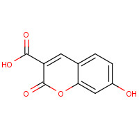 779-27-1 7-HYDROXYCOUMARIN-3-CARBOXYLIC ACID chemical structure