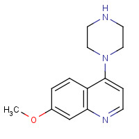 4038-97-5 7-METHOXY-4-(PIPERAZIN-1-YL)QUINOLINE chemical structure