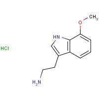 112496-59-0 7-METHOXYTRYPTAMINE HYDROCHLORIDE chemical structure
