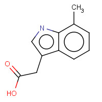 5435-36-9 7-METHYLINDOLE-3-ACETIC ACID chemical structure