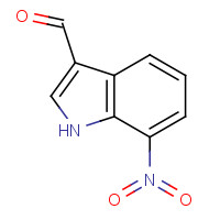 10553-14-7 7-NITROINDOLE-3-CARBOXALDEHYDE chemical structure