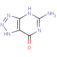 134-58-7 8-AZAGUANINE chemical structure