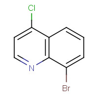 65340-71-8 8-BROMO-4-CHLOROQUINOLINE chemical structure