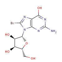 4016-63-1 8-Bromoguanosine chemical structure