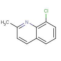 3033-82-7 8-CHLOROQUINALDINE chemical structure