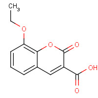 81017-24-5 8-ETHOXY-2-OXO-2H-CHROMENE-3-CARBOXYLIC ACID chemical structure