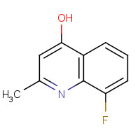 5288-22-2 8-FLUORO-2-METHYL-4-QUINOLINOL chemical structure