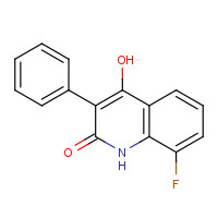 144603-10-1 8-Fluoro-4-hydroxy-3-phenyl-2(1H)-quinolinone chemical structure