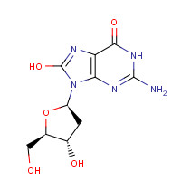 88847-89-6 8-OXO-2'-DEOXYGUANOSINE chemical structure
