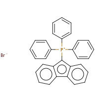 7253-07-8 (9-FLUORENYL)TRIPHENYLPHOSPHONIUM BROMIDE chemical structure