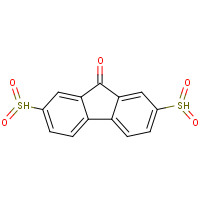 13354-21-7 FLUOREN-9-ONE-2,7-DISULFONYL CHLORIDE chemical structure