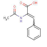 5469-45-4 2-(Acetylamino)-3-phenyl-2-propenoic acid chemical structure