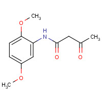 6375-27-5 2,5-Dimethoxyacetoacetanilide chemical structure