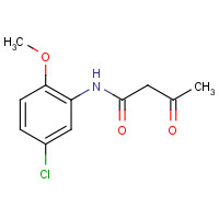 52793-11-0 N-(5-Chloro-2-methoxyphenyl)-3-oxobutanamide chemical structure