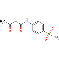 4542-32-9 N-[4-(aminosulphonyl)phenyl]-3-oxobutyramide chemical structure