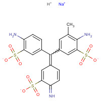 3244-88-0 Fuchsin Acid chemical structure