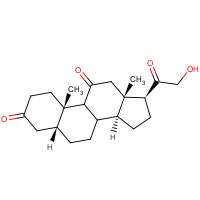 51297-06-4 Allopregnan-21-ol-3,11,20-trione chemical structure