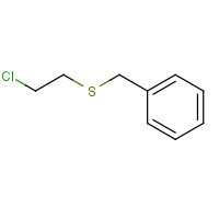 4332-51-8 BENZYL 2-CHLOROETHYL SULPHIDE chemical structure