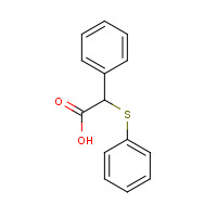10490-07-0 ALPHA-(PHENYLTHIO)PHENYLACETIC ACID chemical structure