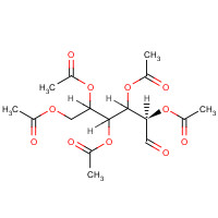 3891-59-6 alpha-D-Glucose pentaacetate chemical structure