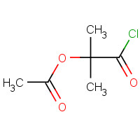 40635-66-3 1-Chlorocarbonyl-1-methylethyl acetate chemical structure