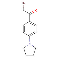 216144-18-2 ALPHA-BROMO-4-(1-PYRROLIDINO)ACETOPHENONE chemical structure