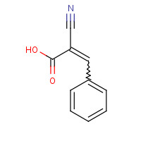 1011-92-3 ALPHA-CYANOCINNAMIC ACID chemical structure