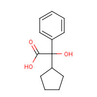 427-49-6 alpha-Cyclopentylmandelic acid chemical structure