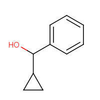 1007-03-0 ALPHA-CYCLOPROPYLBENZYL ALCOHOL chemical structure