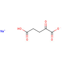 22202-68-2 ALPHA-KETOGLUTARIC ACID MONOSODIUM SALT chemical structure