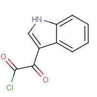 22980-09-2 INDOLE-3-GLYOXYLYL CHLORIDE chemical structure