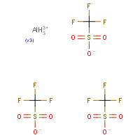 74974-61-1 ALUMINUM TRIFLUOROMETHANESULFONATE chemical structure